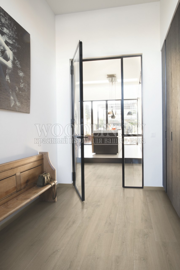 картинка Ламинат Quick-step Capture Дуб бежевый брашированный SIG4764 от магазина Вудлин